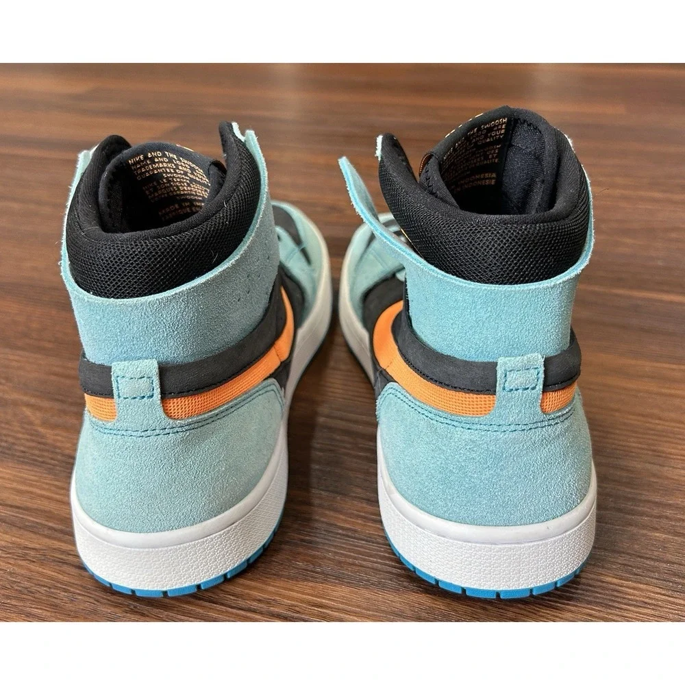 Nike Air Jordan 1 Zoom Air CMFT 2 Mens Size 10.5  Bleached Aqua DV1307-408 Shoes